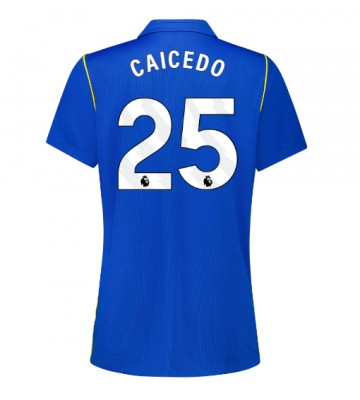 Chelsea Moises Caicedo #25 Hjemmebanetrøje Dame 2026-27 Kortærmet